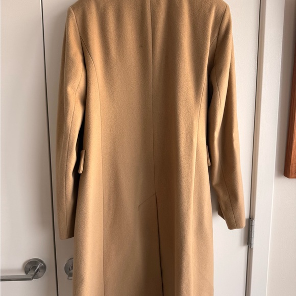 Fleurette Women’s Camel Overcoat - 100% wool - Picture 6 of 6